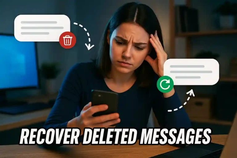 how to retrieve deleted messages