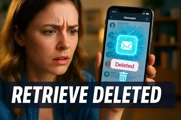 how to retrieve deleted text messages