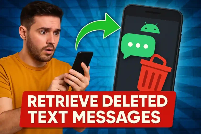 How To Retrieve Deleted Text Messages On Android